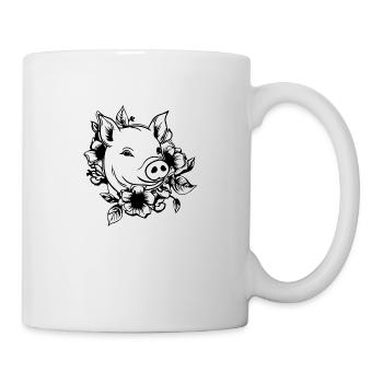 Pig Piggy Sow - Mug - white - Right