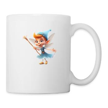 La fée des dents enlève la peur de la perte de dents - Mug blanc - blanc - Droite