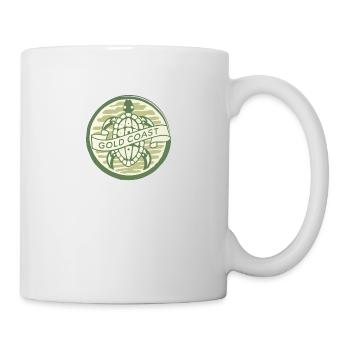 Gold Coast Australia Turtle - Mug - white - Right