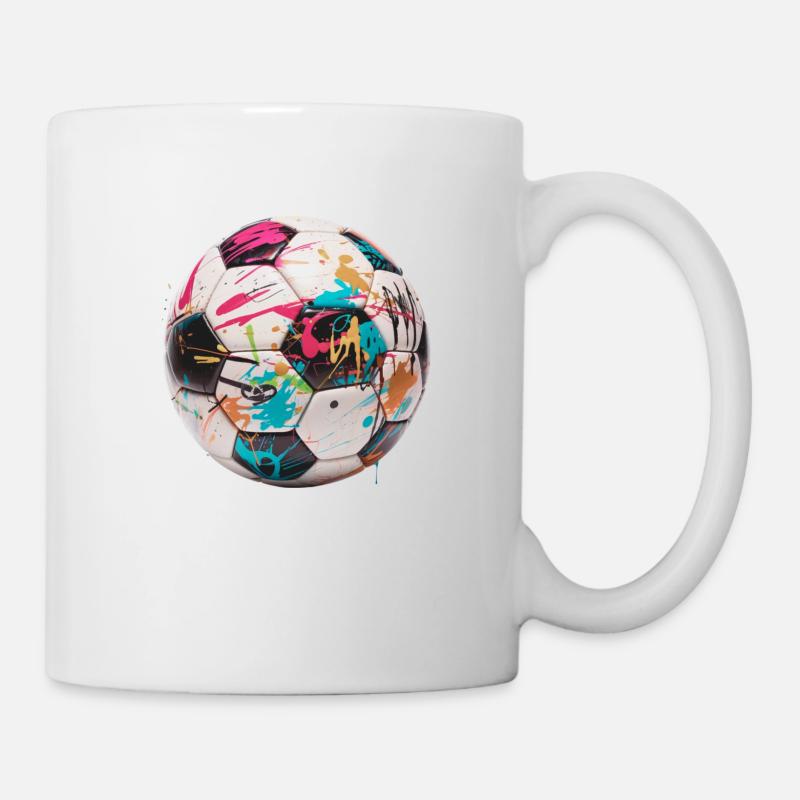 Graffity Football - Mug - white