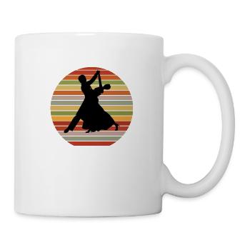 Danse Danse Musique - Mug blanc - blanc - Droite