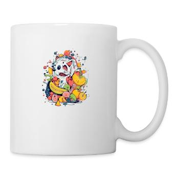 Monstro fruits n°3 - Mug blanc - blanc - Droite
