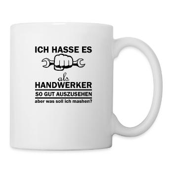 Artisan bricoleur Artisan Artisan Outil Construction - Mug blanc - blanc - Droite