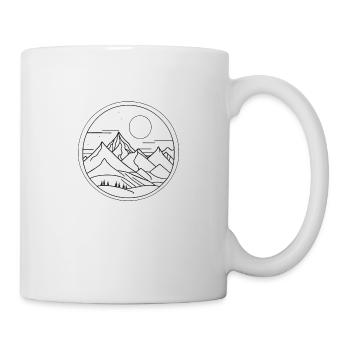 Mountains - Mug - white - Right