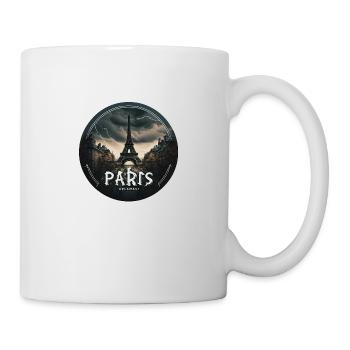 L'élégance de Paris - Mug blanc - blanc - Droite