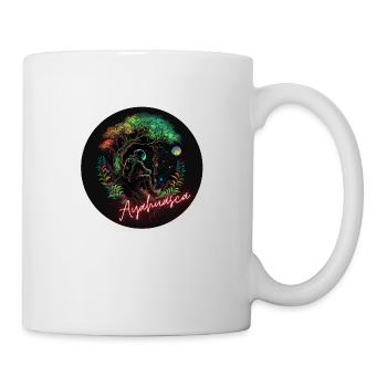 L'Ayahuasca comme passerelle entre les mondes - Mug blanc - blanc - Droite