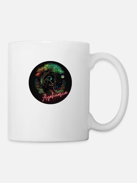 L'Ayahuasca comme passerelle entre les mondes - Mug blanc - blanc
