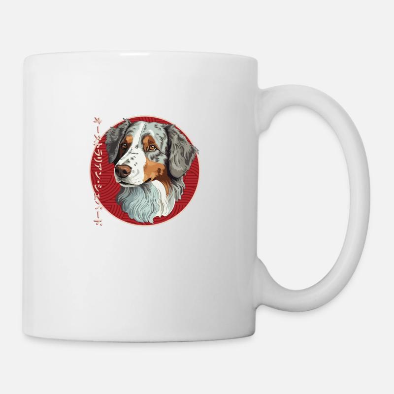 Japanese Australian Shepherd - Mug - white