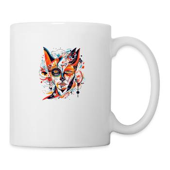 Hizi feline goddess - Mug - white - Right
