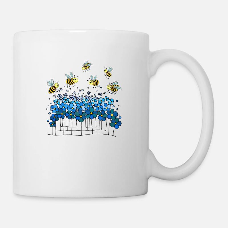 Abeilles - Mug blanc - blanc