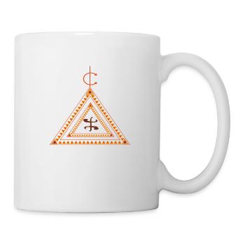 design berbère amazigh kabyle - Mug blanc - blanc - Droite