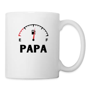 Maman papa bébé assortis - Mug blanc - blanc - Droite