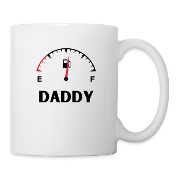 Mommy daddy baby match t shirt - Mug blanc - blanc - Droite