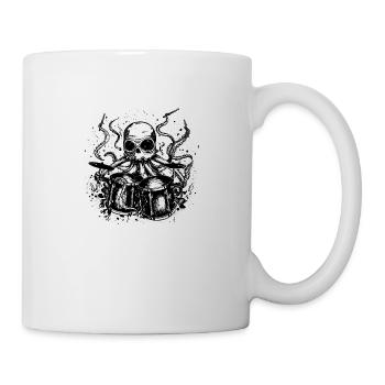 Octobeats – Le batteur sauvage des profondeurs - Mug blanc - blanc - Droite
