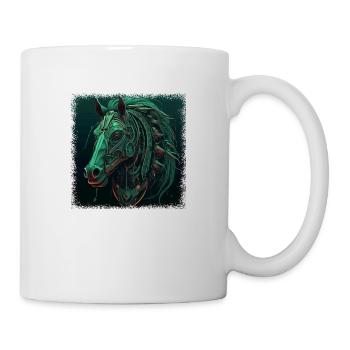 gift sayings bday humor thoroughbred cowboy - Mug - white - Right