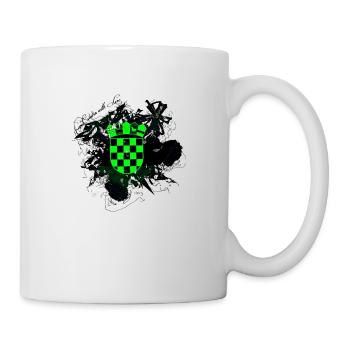 Croatie hrvatska croatie hrv voyage europe zagreb - Mug blanc - blanc - Droite