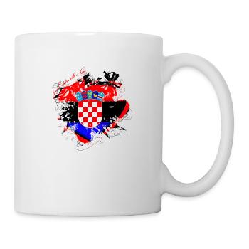 Croatie hrvatska croatie hrv voyage europe zagreb - Mug blanc - blanc - Droite