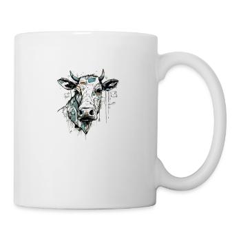 Groa the cow - Mug - white - Right