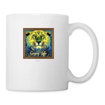 Lion - Tasse - Weiß - Rechts