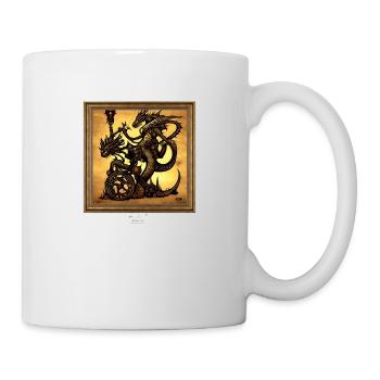Des Teufels Bike - Tasse - Weiß - Rechts