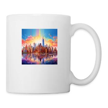 icecrusher New YorkSkyline Cartographic - Tasse - Weiß - Rechts