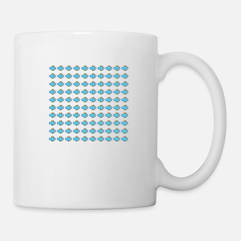 De la mer à la pêche - Mug blanc - blanc