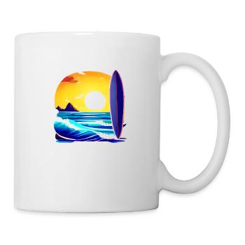 Surfer Planche de surf Surfer Surfer - Mug blanc - blanc - Droite