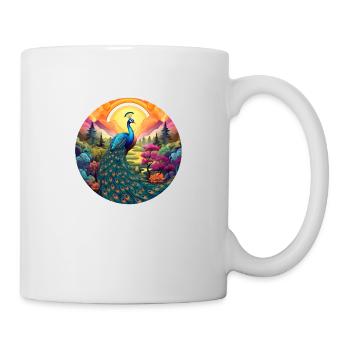 Peacock - Mug - white - Right