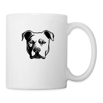 Pitbull - Mug blanc - blanc - Droite