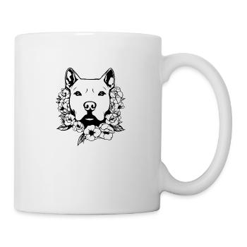 Pitbull - Mug blanc - blanc - Droite