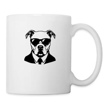 Pitbull - Mug blanc - blanc - Droite