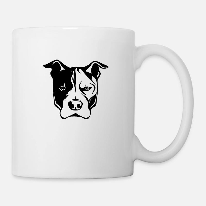 Pitbull - Tasse - Weiß
