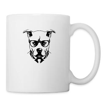 Pitbull - Mug blanc - blanc - Droite