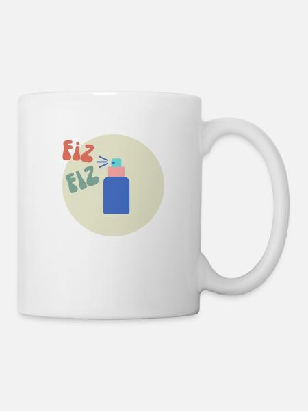 Fiz Fiz Spray - Tasse - Weiß