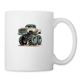 Monster truck Bigcam - Mug - white - Right