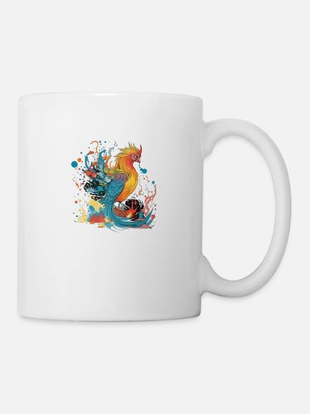 Zako le phénix - Mug blanc - blanc