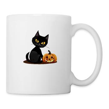 Halloween Pumpkin Pumpkin Gift Pumpkin Costume - Mug - white - Right