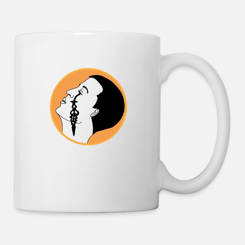 Träne der Zeit - Tasse - Weiß