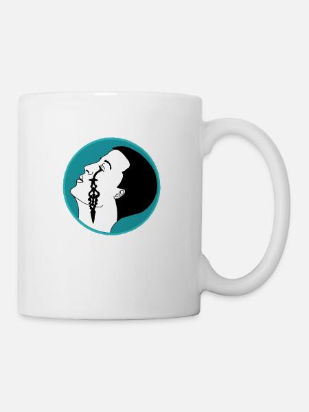 Träne der Zeit - Tasse - Weiß