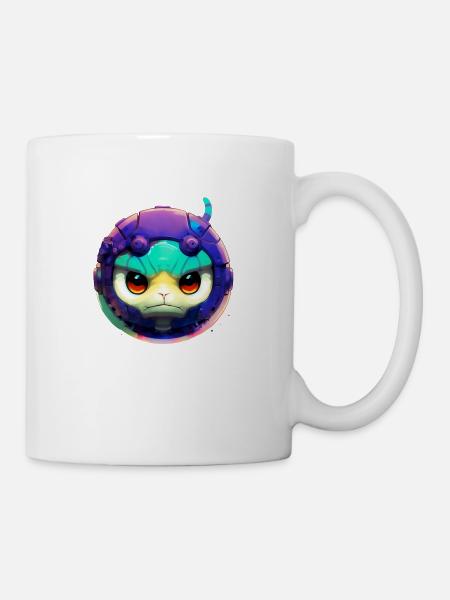 Alien Dragon - Mug - white