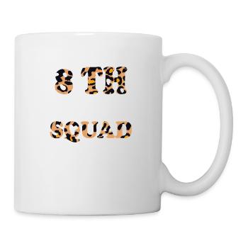 Leopard Lehrergeschenke der 8. Klasse - Tasse - Weiß - Rechts