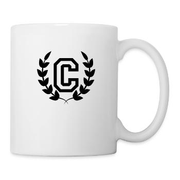 Buchstabe c sport - Tasse - Weiß - Rechts