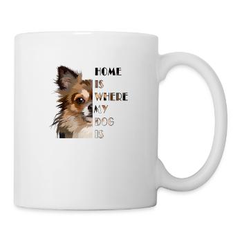 Zitat des Chihuahua-Hundes - Tasse - Weiß - Rechts