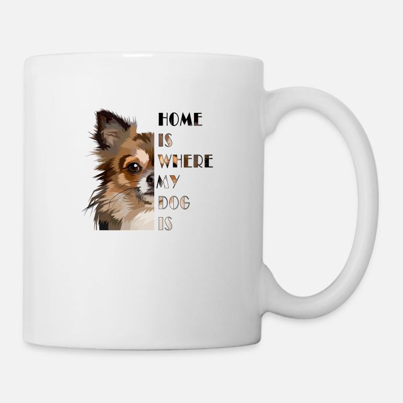 Chien chihuahua citation - Mug blanc - blanc