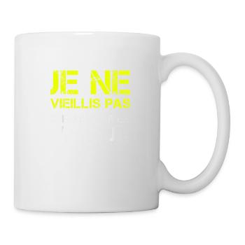 Je Ne Vieillis Pas Je Prends De La Valeur - Mug blanc - blanc - Droite