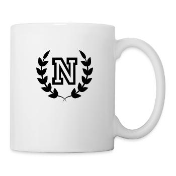 Letter n sport - Mug - white - Right