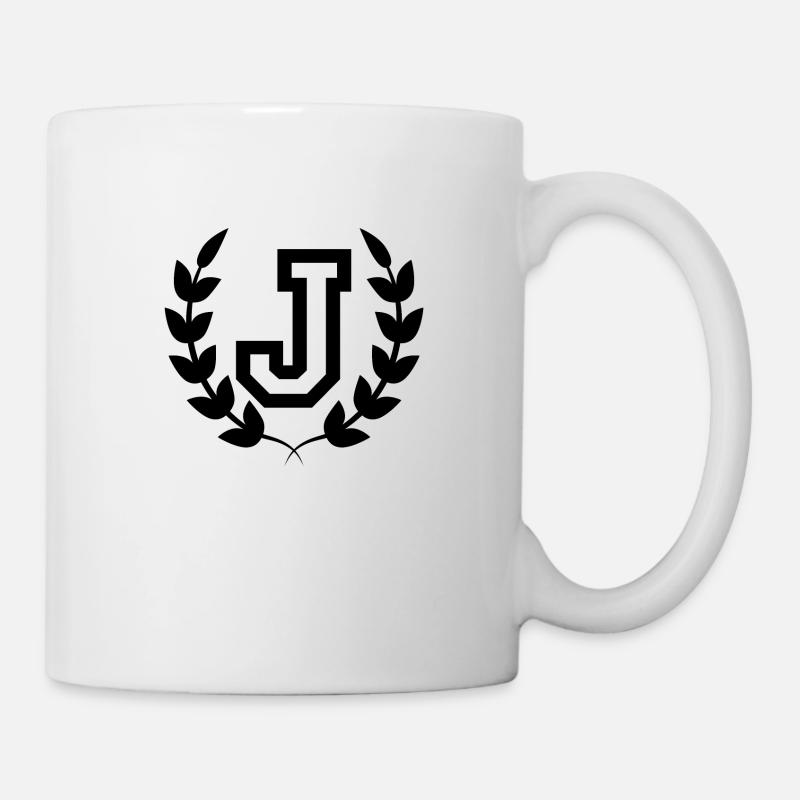 Lettre j sport - Mug blanc - blanc