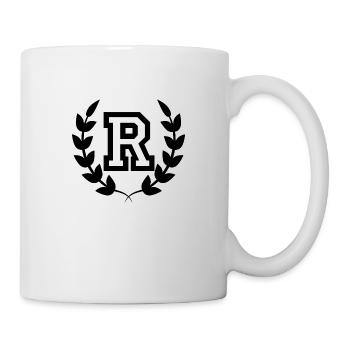 Letter r sport - Mug - white - Right