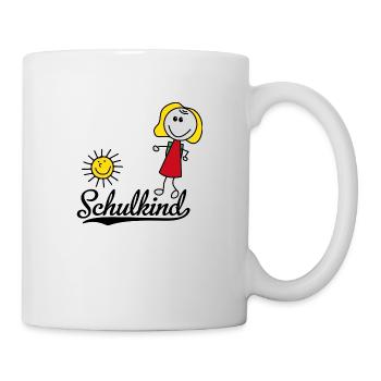 Schulkind - Tasse - Weiß - Rechts