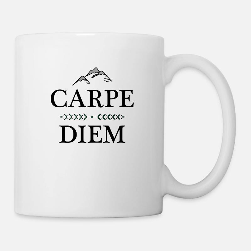 Carpe Diem - Mug blanc - blanc